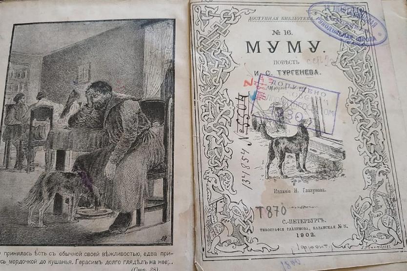 Редкие издания Тургенева в Губернской