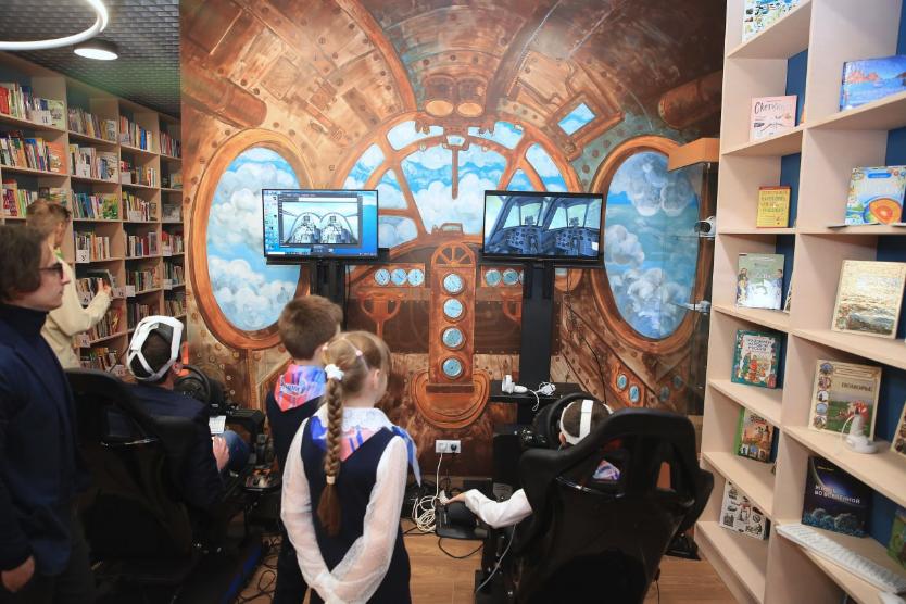 В Долгопрудном открылась модельная библиотека