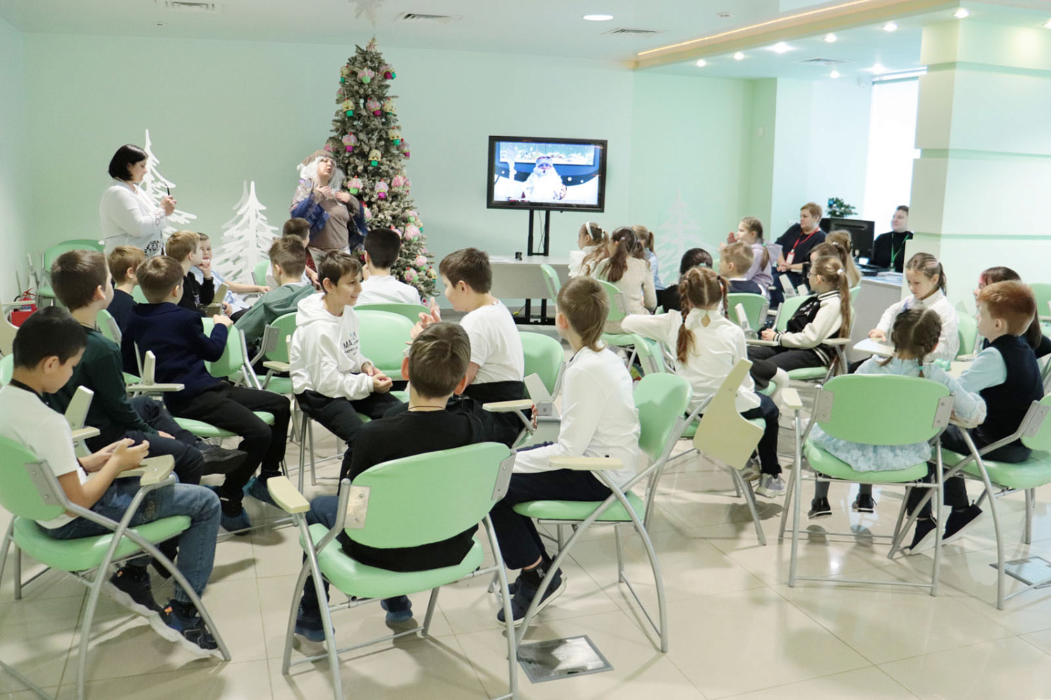 Новогодние викторины в Президентской