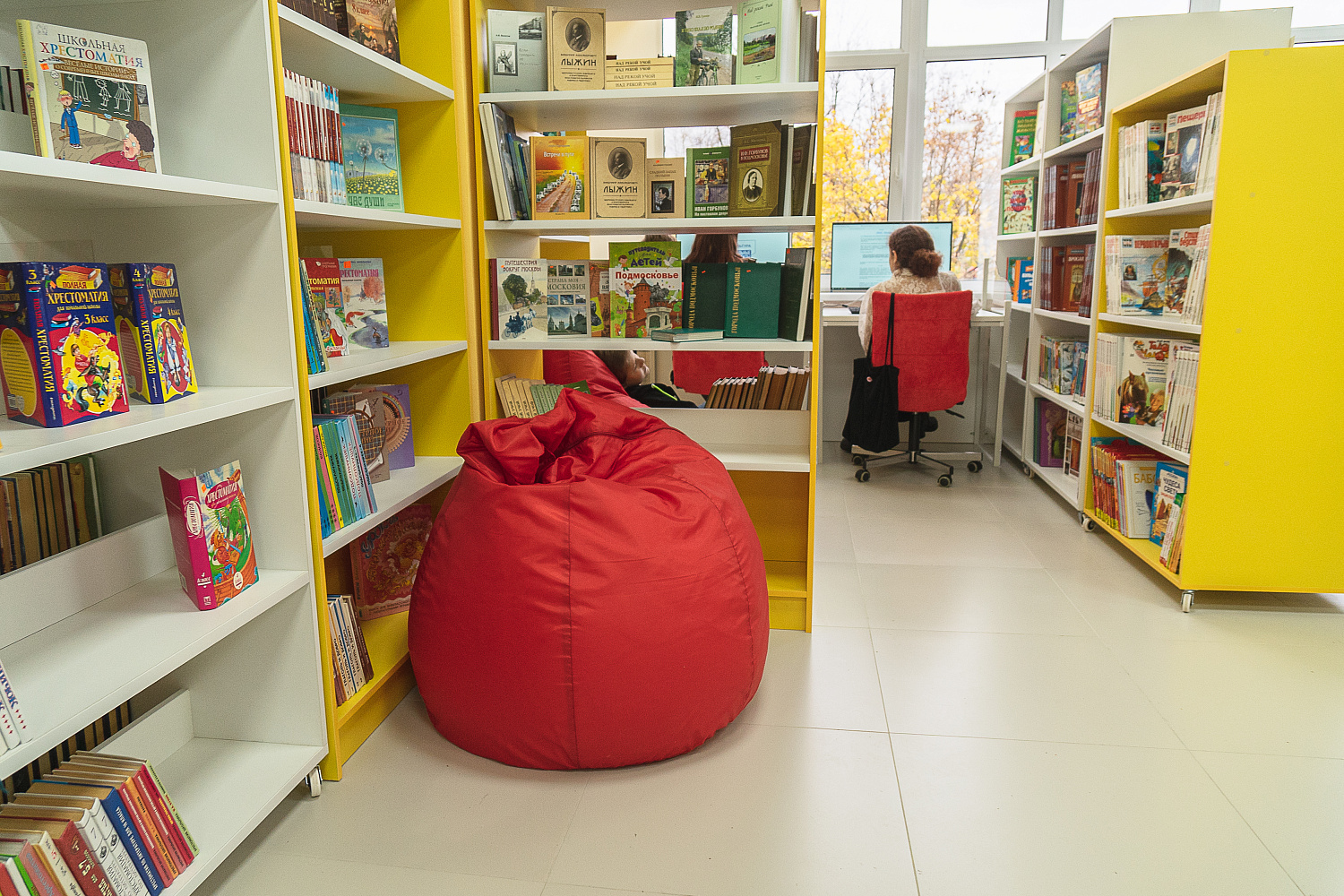 Новые книги, удобное пространство и 3D-принтер